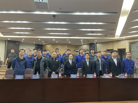 中联工起焊工定向培训结业典礼在长沙中联工起泉塘工业园举行